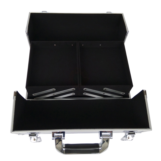 Makeup Vanity Case With Fold Out Trays Buy Makeup Vanity Case With Fold Out Trays Product On Xingan Yihuidi Case Co Ltd